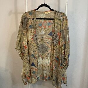 Umgee Multicolor Bohemian Kimono